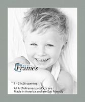21x26 Sea Foam / Silverpine Custom Mat for Picture Frame with 17x22 opening size (Mat Only, Frame NOT Included)