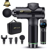 X-Pulse Professional Low Noise 24v Massage Gun - Handheld Percussion Deep Tissue Muscle Massager 2-47hour Battery