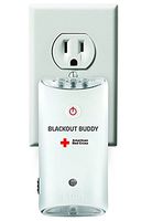 American Red Cross Blackout Buddy Emergency LED Flashlight, Automatic Blackout Alert & Nightlight , Pack of 2