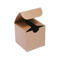 3in. X 3in. X 3in. Kraft Gift Boxes - pack of 10