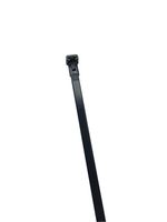 Industro 15-1/2" Nylon UV Reusable Cable Ties, Black - 100 Pack