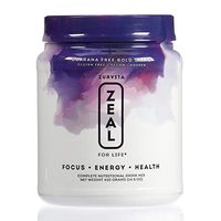 Zurvita - Zeal for Life 30 Day Wellness Canister, 420 Grams, Bold Grape (Guarana Free)