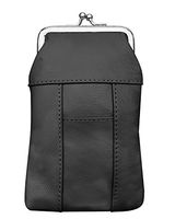 Womens Leather Cigarette Case and Lighter Holder in Choice of Colors By Improving Lifestyles (RED)