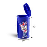 United Kingdom Sport Fan First Aid Case Pill Container ID 7137B