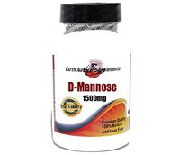 D-Mannose 1500mg * 180 Capsules 100% Natural - by EarhNaturalSupplements