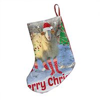 Christmas Decorations Stockings 18" Christmas Sheep Inspiring Big Xmas Socks for Home Decor
