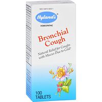 Hylands Homeopathic Bronchial Cough - 100 Tablets (Pack of 4)