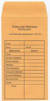 Tithe and Offering Envelope: Package of 100