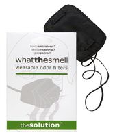 What the Smell: Reusable Stink & Odor Filter, Activated Charcoal Carbon Nose Mask