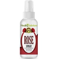Rose Spray – Water Infused with Rose Essential Oil – 2oz Bottle by Healing Solutions