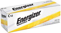 Energizer EN93 Industrial C 12 Alkaline Batteries, Pack of 12 2-Pack