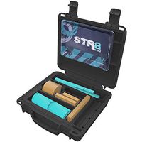 STR8 Brand - Smoking Roll Kit V3, Watertight, Smell Proof, Lockable, Travel Case (Black)