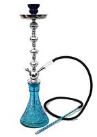 1 hose 26" Blue Hookah shisha nargila bar hookas nargile glass water Vase pipe