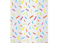 Colorful Candy Sprinkles 4x2x9 INCI Medium Cello Cellophane Treat Food Snack Bags Shanna644 (10ct)