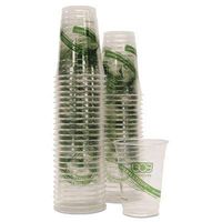 GreenStripe Cold Drink Cups, 16oz, Clear (300)