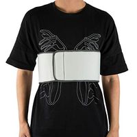 Broken Rib Belt for Men, Elastic Rib Injury Compression Support Belt Rib Cage Protector Chest Wrap for Sore or Bruised-Medium