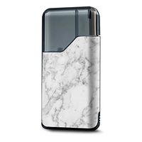 Skin Decal Vinyl Wrap for Suorin Air Kit Vape skins stickers cover/Grey and White Marble panel