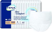 Tena Dry Comfort Protective Underwear Medium, 34"-44" [Case of 80]