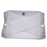 Lower Back Elastic Support Belt with Cross Straps Small