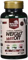 NutraCentials WeightOFF MAX! - Extra Strength Weight Loss, Cut Appetite and Ignite Metabolism, 45 Veggie caps