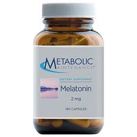 Metabolic Maintenance Melatonin - 2 Milligrams Time Release Melatonin Restful Sleep Support (180 Capsules)