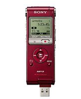 Sony ICD-UX300  4 GB Flash Memory Digital Voice Recorder (Black)