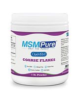 Kala Health MSMPure Coarse Powder Flakes, Organic Sulfur Crystals, 99.9% Pure Distilled MSM Supplement, Made in The USA, 1lb
