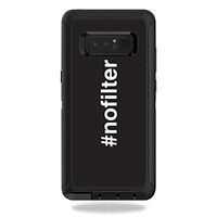 MightySkins Skin Compatible with OtterBox Defender Galaxy Note 8 - No Filter | Protective, Durable, and Unique Vinyl Decal wrap Cover | Easy to Apply, Remove, and Change Styles | Made in The USA
