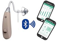 EarSpoke Hearing Amplifier w/Smart Hearing Match, Programmable Wireless App Sound Assist Aid, for Adults and Seniors