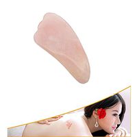Comidox Natural Rose Quartz Gua Sha Guasha Board Face Body SPA Massage Tool 1pcs