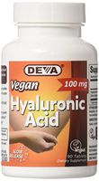 Deva Vegan Vitamins Hyaluronic Acid 100 Mg Tablet, 90 Count