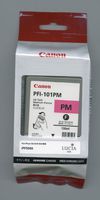 Canon PFI-101PM 0888B001AA ImagePrograf IPF5000 IPF5100 IPF6000 IPF6100 IPF6200 Ink Cartridge (Photo Magenta) in Retail Packaging