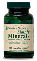 Simply Natural Simply Minerals, 100 Capsules