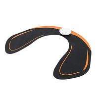 Intelligent Hip Electric Simulator Toning Pad Butt Shaper Toner System Buttock Fitness Machine - White/Black - Black