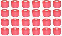 FAZ Sports PW Athletic Tape Foam Underwrap/Pre-Wrap. Perfect as Base Layer Under Athletic Taping of Ankles, Wrists, Hands and Knees. 2 3/4"x30yds. (Pink, 24 Pack)