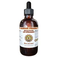 Eucalyptus and Spearmint Liquid Extract, Organic Eucalyptus (Eucalyptus globulus) and Spearmint (Mentha spicata) Tincture 4 oz