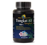 Tongkat ali 200 1 Root Extract - TONGKAT ALI Root Extract 100 : 1 400MG - for Muscle Gains (1 Bottle)