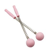 Massager Ball Hammer(2-Pack) SinLoon Hammer Stick Manual Beat Golf Ball Massager Back Shoulder Massage Full Body Reduce Fatigue Pain(Pink)