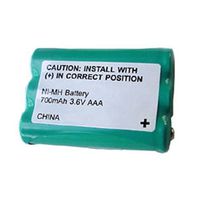 700mA, 3.6V Replacement NiMH Battery for Radio Shack 23-442 Cordless Phones - Empire Scientific #CPH-505