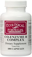 Ecological Formulas/Cardiovascular Res. - Co-Enzyme B Complex - 100 Caps.