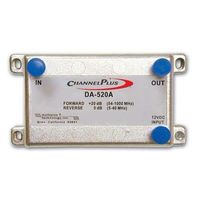 Chaney Instruments Channel Plus Da-520A Rf Amplifier (Full Catv Spectrum; 1 Output)