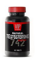 Natural Testosterone Booster 742 with Tribulus Terristris and Nettle Root Extract - More Energy and Muscle Growth (1 Bottle 69 Count)