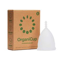 OrganiCup Menstrual Cup - Size B/Large - Rated #1 in Menstrual Cups - FDA Registered - Soft, Flexible, Reusable Medical-Grade Silicone