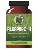 Pure Lab Vitamins Alkapure pH - 180 Vegi Caps Calcium Free, Sodium : Potassium Balanced Alkaline Salts to Improve Body pH