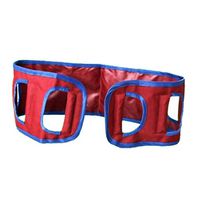 XIHAA Patient Lift Sling Transfer Belt, Padded Medical Belt with Handles,Patient Care Safety Mobility Aids Equipment Nursing (Red)