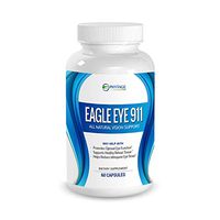 Eagle Eye 911 - Phytage Labs (Official – 60 Capsules) All Natural Vision Support Supplement with Antioxidant Lutein | Aids Optimal Eye Function & Supports Healthy Retinal Tissue | Reduce Eye Strain