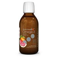 NutraSea hp+D Omega 3 Fish Oil Supplement, Grapefruit Tangerine, 200 mL