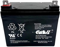 2 Pack U1 Deep Cycle AGM Battery UB12350 Replaces 33AH 34AH 36AH, for Jazzy Select GT Power Chair Scooter, Wheelchair Pride Mobility Jazzy 1103 by Inovel Power