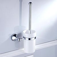 700Brass Toilet Brush Holder Idea for Hotel/Motel/Home, Solid Brass, Polished Chrome, Satification Guarantee, Bathroom/Kitchen Hardware