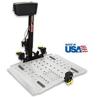 Pride Mobility Outlander Full Platform Exterior Lift + Swing Away Adaptor (One Hand Retractable Strap Kit)